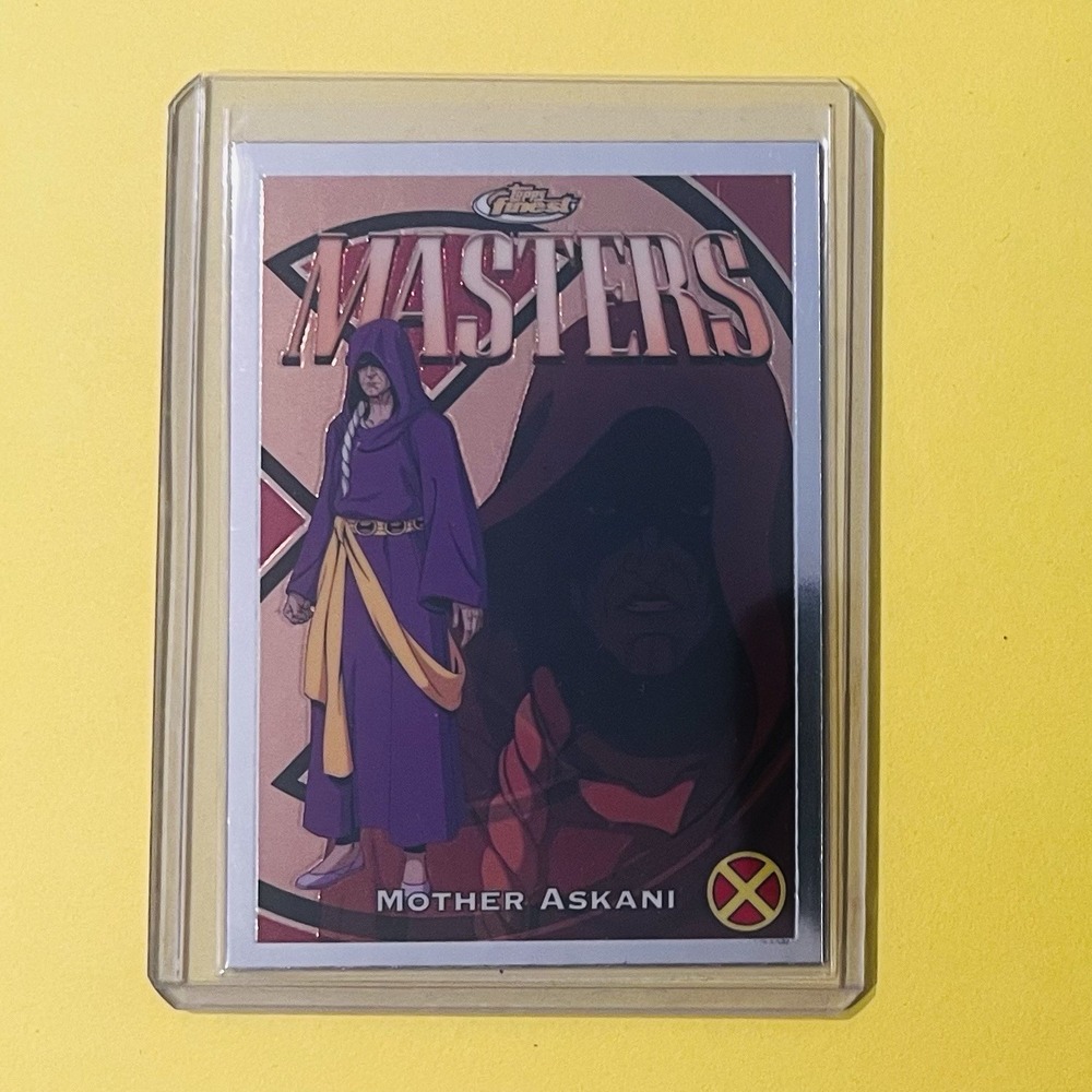 2025 Topps Finest Marvel Mother Askani #36 Masters Card X-Men